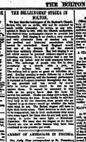 Bolton Evening News 16th November 1886
